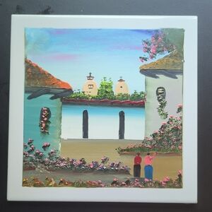 Mexican Hand Painted Tile